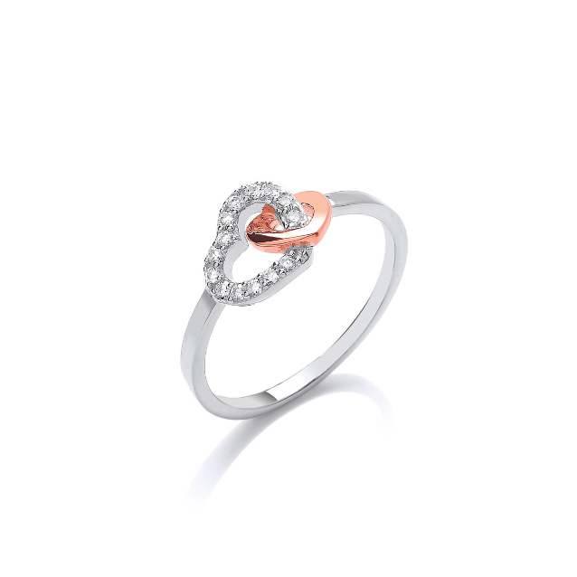 Linked hot sale love ring