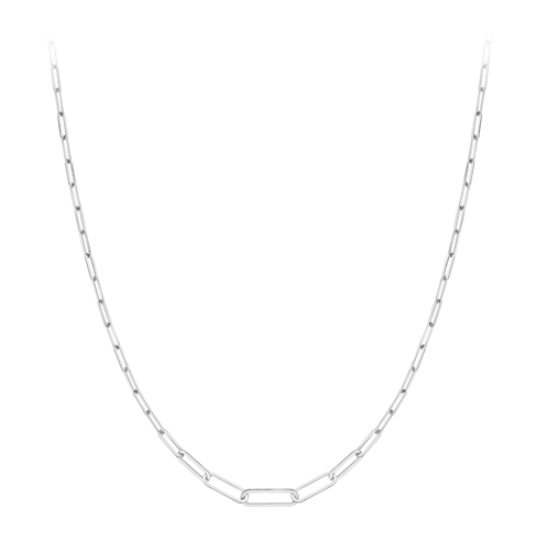 18ct. Graduating White Gold Chain Necklet Necklace Stubbs   