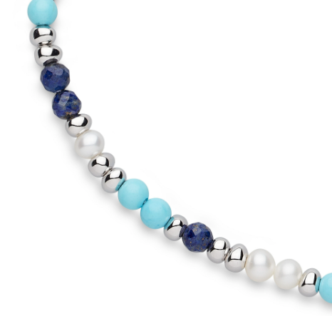 Azure Gemstone Beaded Necklace Necklace Kit Heath   