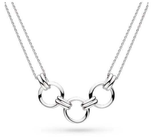 Bevel Unity Twin Chain Necklace Necklaces Kit Heath   