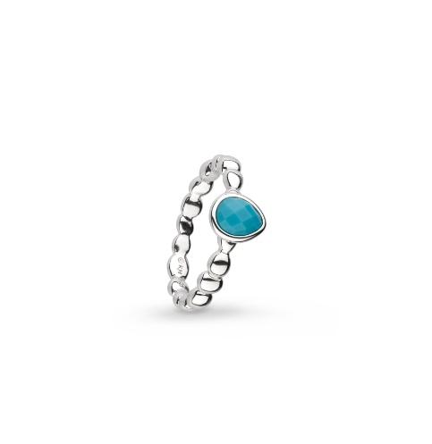 Coast Pebble Azure Gemstone Ring ring Kit Heath   