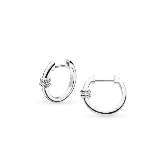 Marina Rope Bar Hinged Hoop Earrings Earrings Kit Heath   