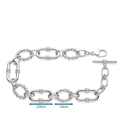 Marina Rope Link Duo Grande Chain Bracelet Bracelet Kit Heath   