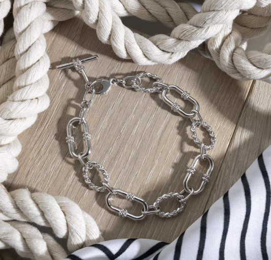 Marina Rope Link Duo Grande Chain Bracelet Bracelet Kit Heath   