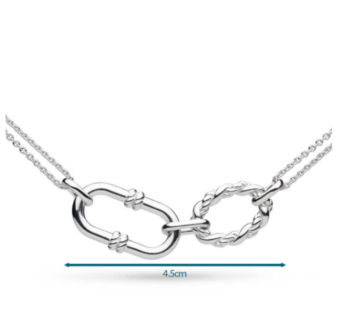 Marina Rope Link Duo Grande Twin Chain Necklace Necklace Kit Heath   