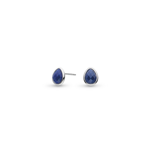 Pebble Azure Gemstone Stud Earrings Earrings Kit Heath   