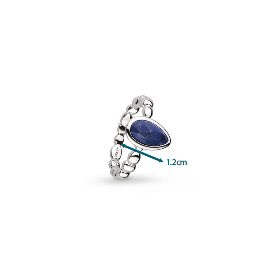 Pebble Azure Grande Gemstone Ring Ring Kit Heath   