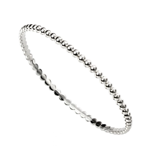 Silver Bobble Ball Bangle Bangle Gecko   