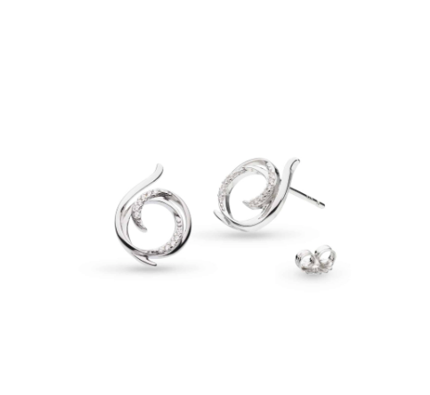 Helix Wrap Pavé Stud Earrings Earrings Kit Heath   