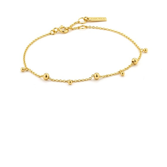 Ania Haie Gold modern drop balls bracelet Bracelet Ania Haie   