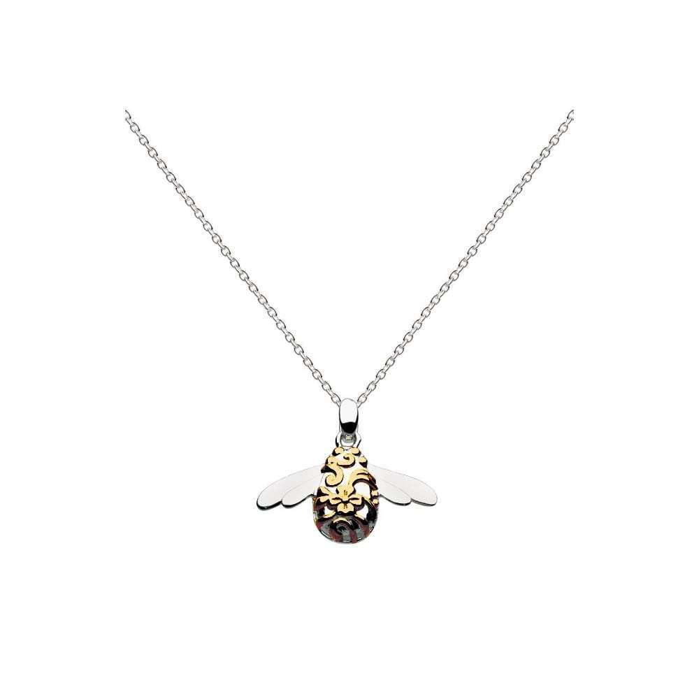 Silver gold bumble bee pendant Pendant Kit Heath   